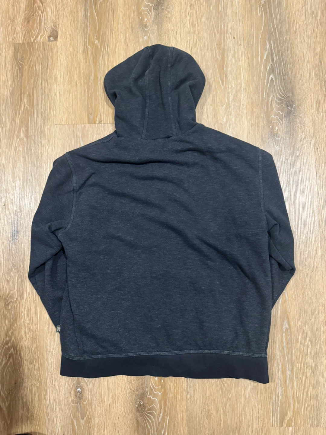 BC Clothing Mens Grey Plush Lined Zip Up Hoodie Size XL - photo 3