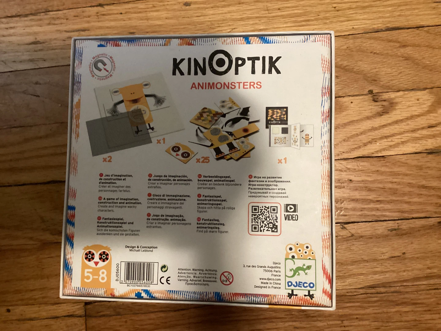 DJECO Kinoptik Animonsters Magnetic Game - photo 2