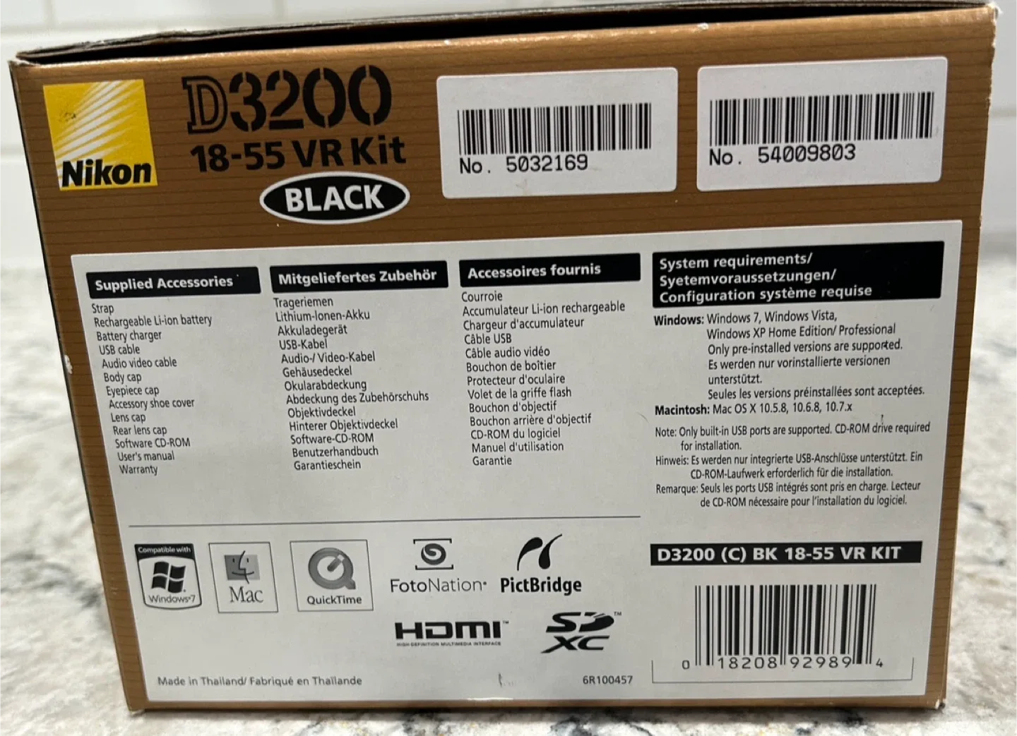 Nikon D3200 18-55 VR Kit - Like New! image indicator(10)