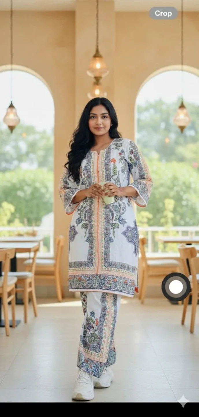 Floral Pajama Set image indicator(2)