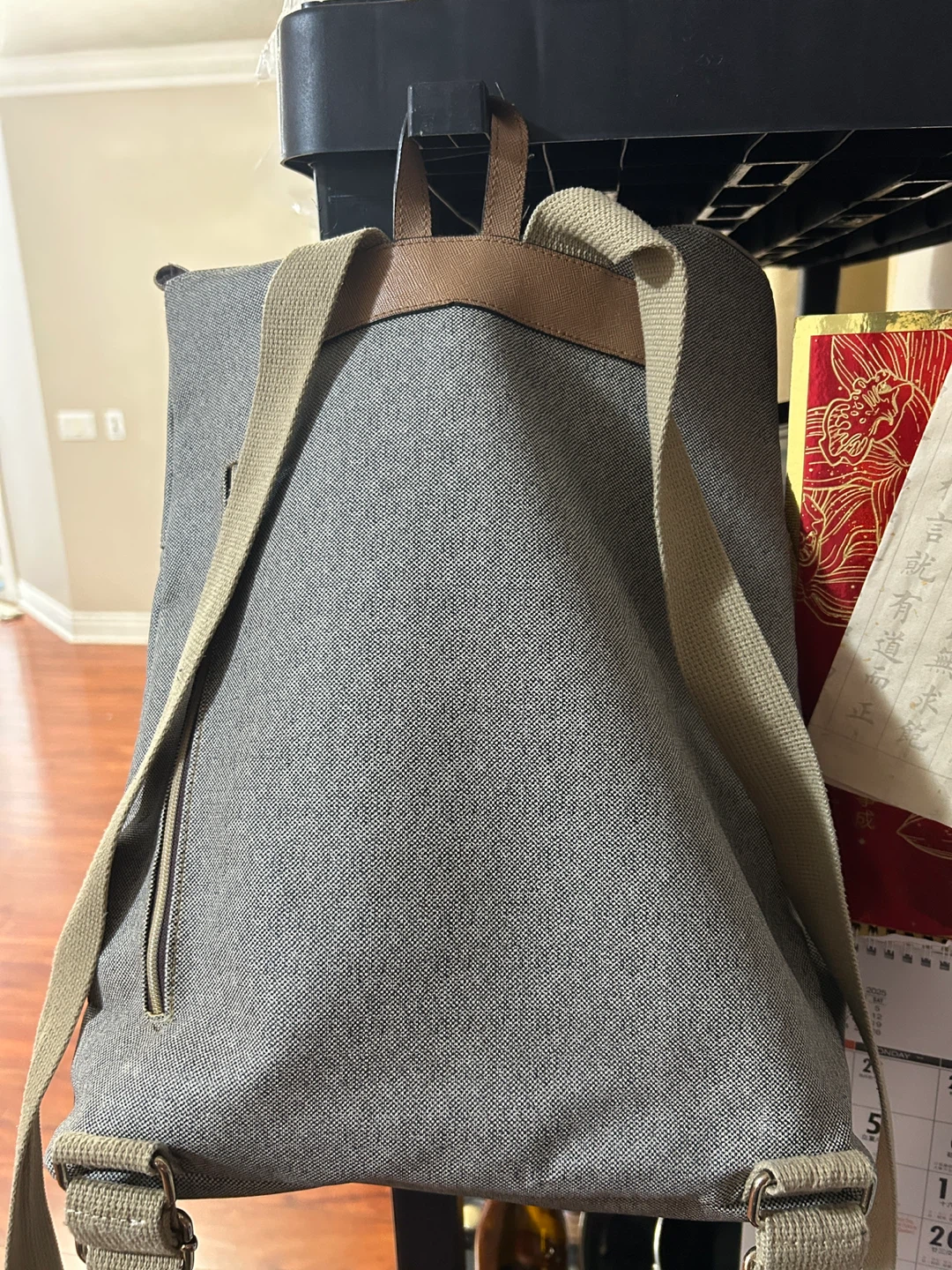 Grey Korean-style Backpack - photo 2