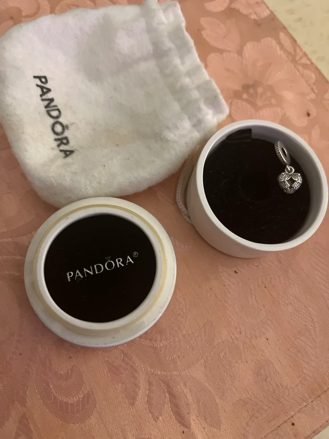 Pandora Heart Charm – Sterling Silver image indicator(2)