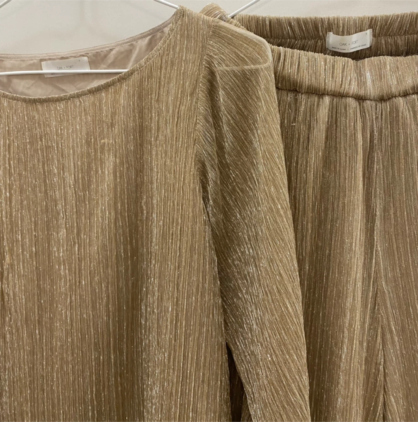 Oak + Fort Gold Matching Set