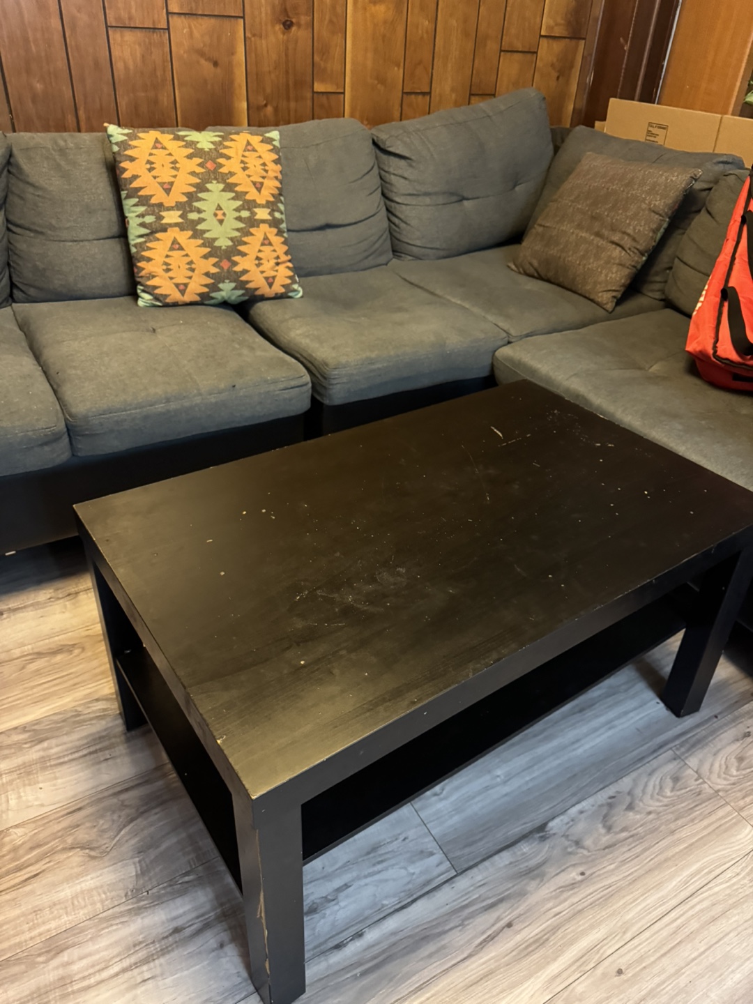 IKEA Black Coffee Table - photo 3
