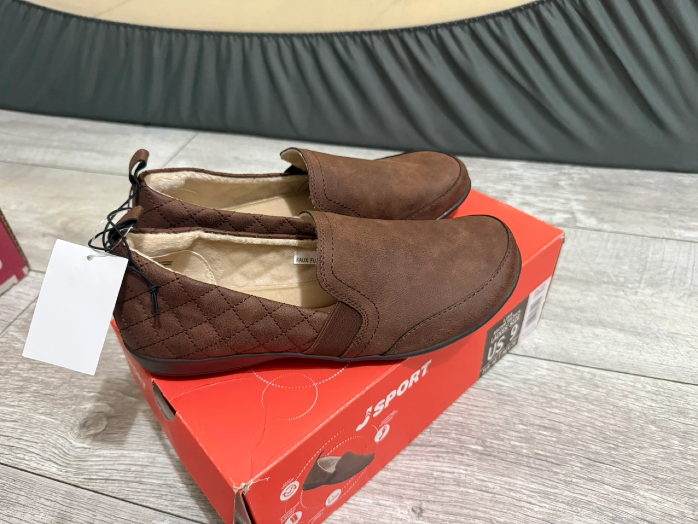 New Jsport Women's Slip On Shoes Brown US 9 - photo 2
