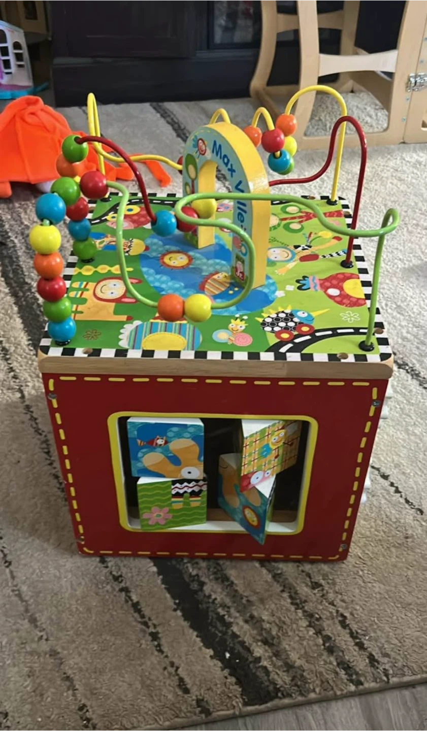 Max Ville Wooden Activity Cube - photo 2
