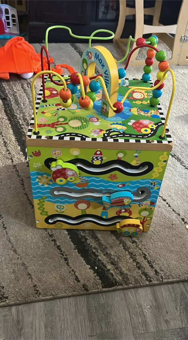 Max Ville Wooden Activity Cube - photo 3