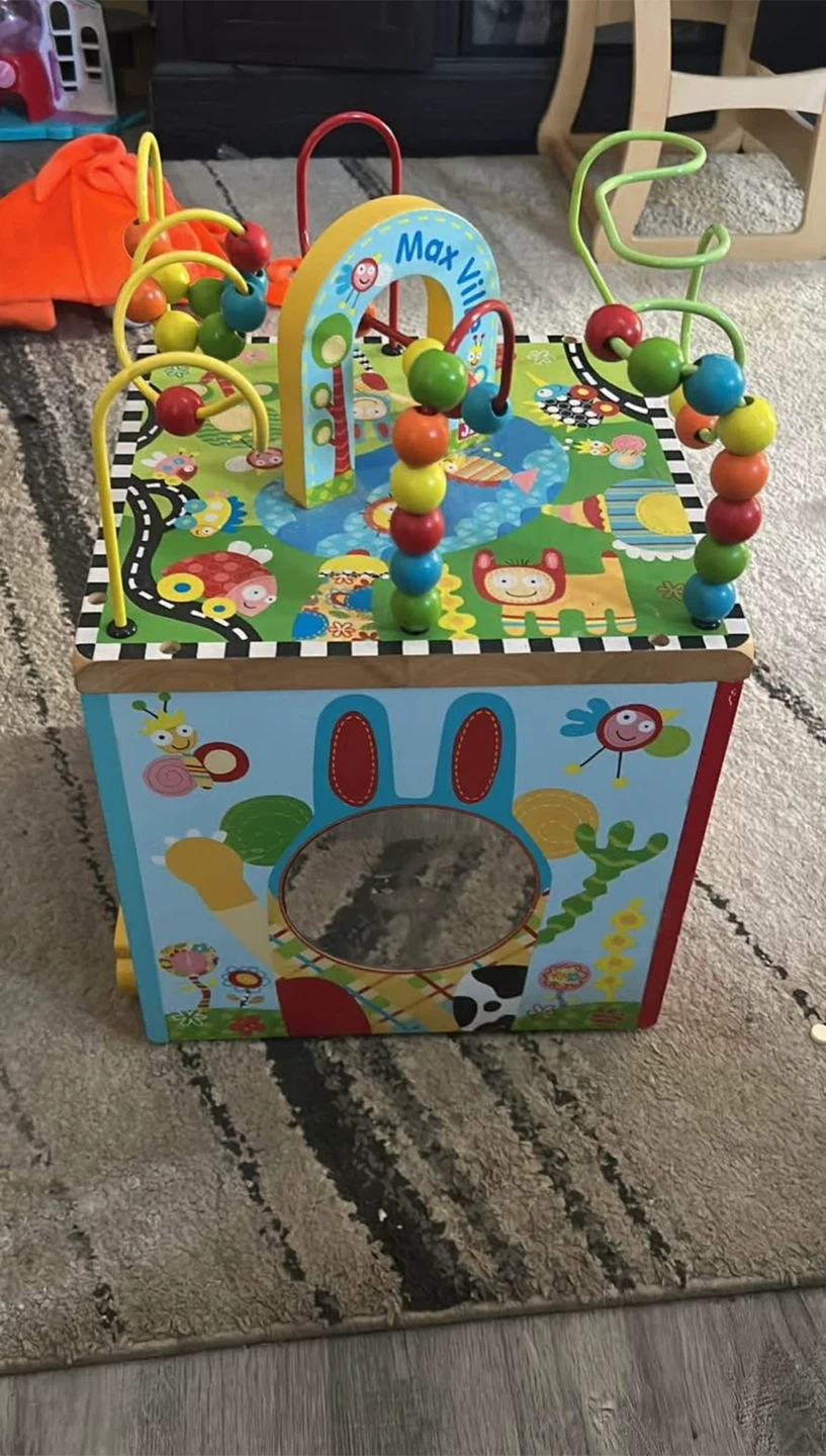 Max Ville Wooden Activity Cube - photo 4