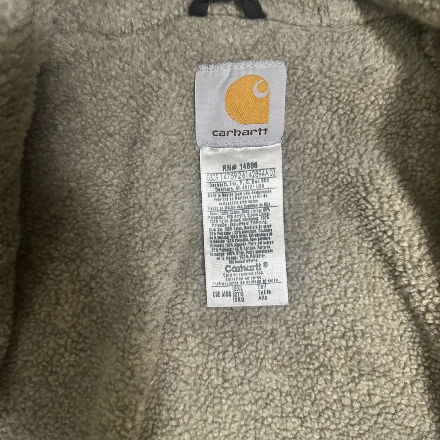 Carhartt Sherpa Lined Jacket image indicator(6)