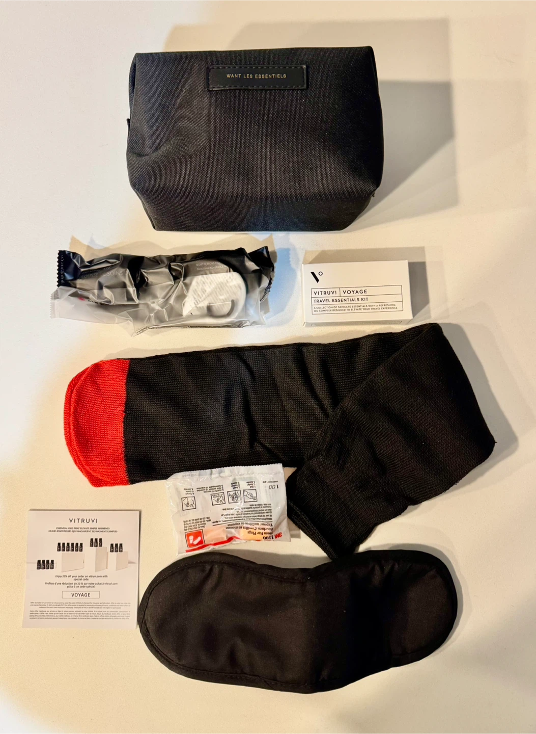 ✈️ WANT Les Essentiels Air Canada Business Class Travel Pouch ✈️ - photo 3
