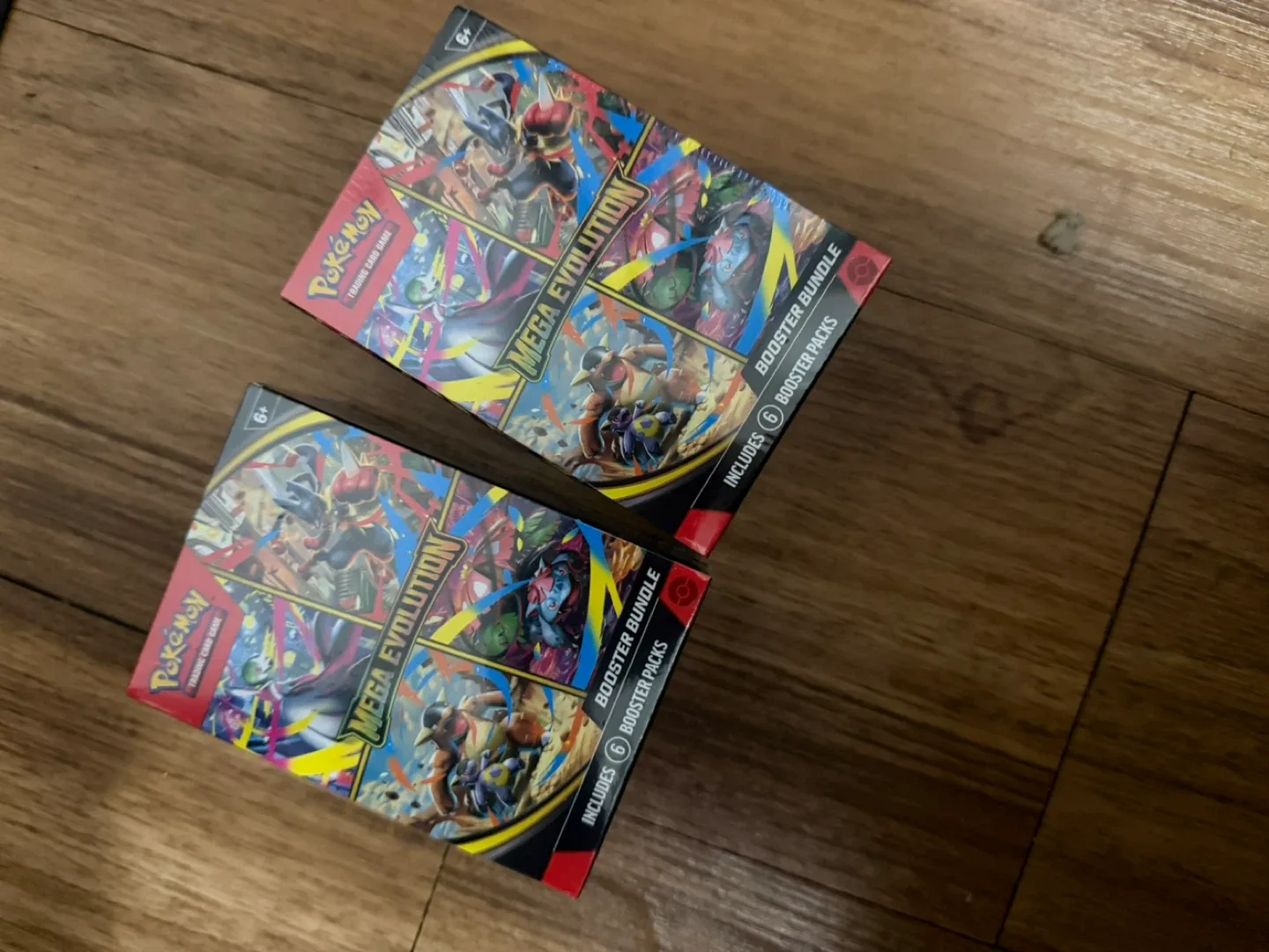 Pokémon Mega Evolution Booster Bundle (6 Packs)