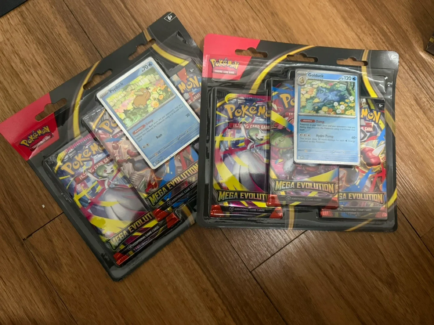 Pokémon TCG Mega Evolution Packs 3 pack blisters