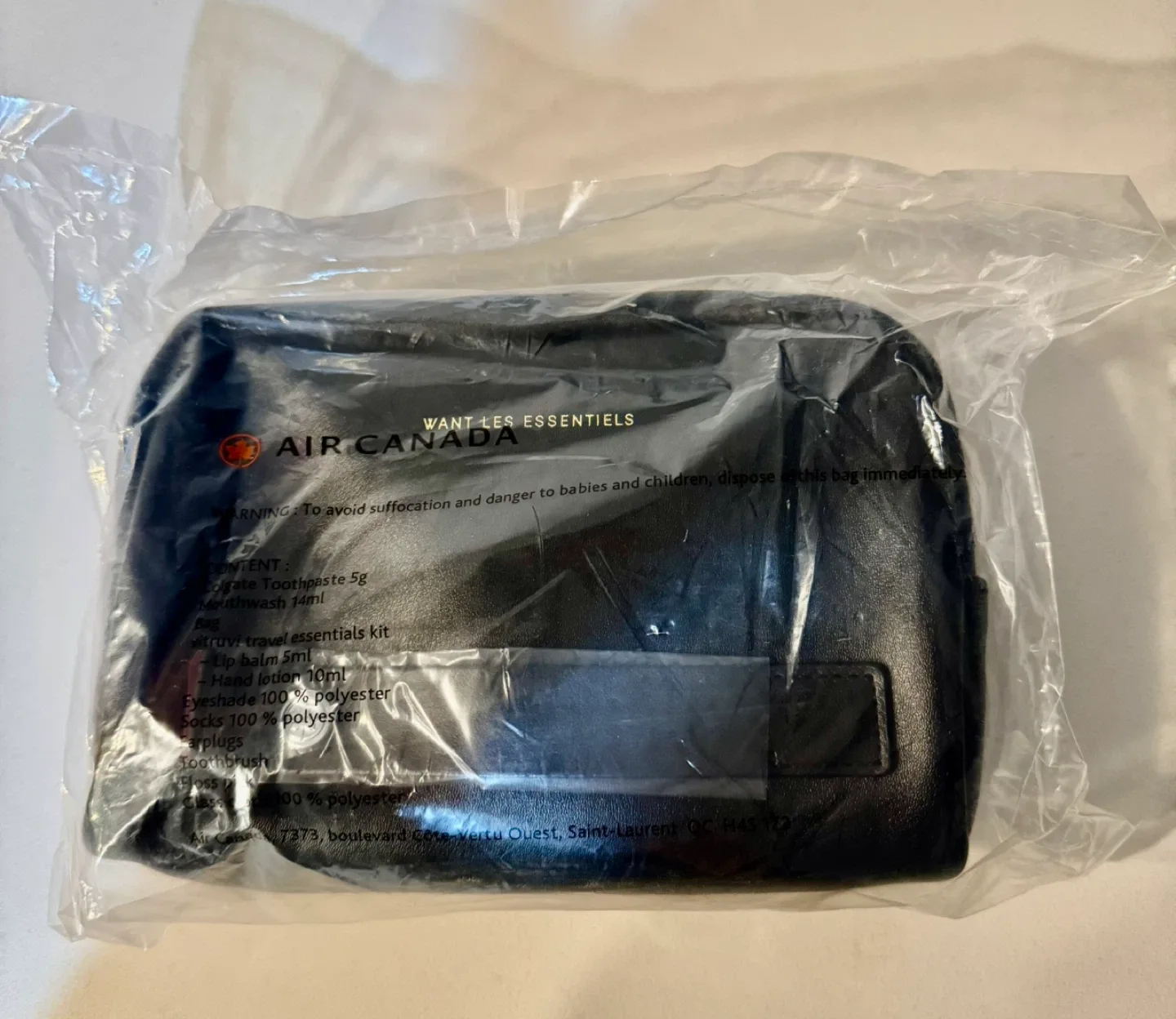 ✈️ Air Canada Business Class Travel Kit - New in Package ✈️ thumbnail
