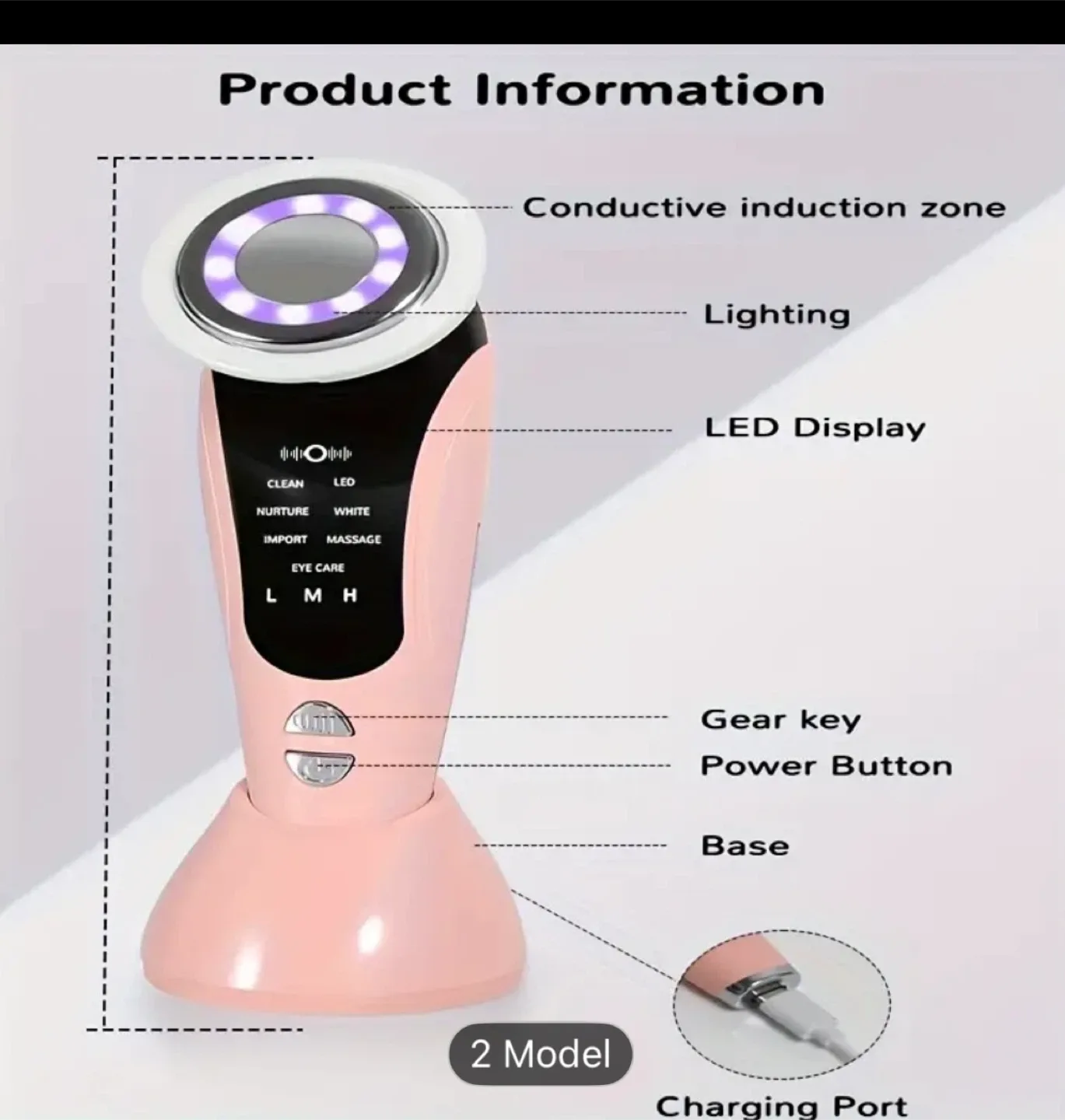 7 in 1 Beauty Meter - Pink V9 image indicator(3)