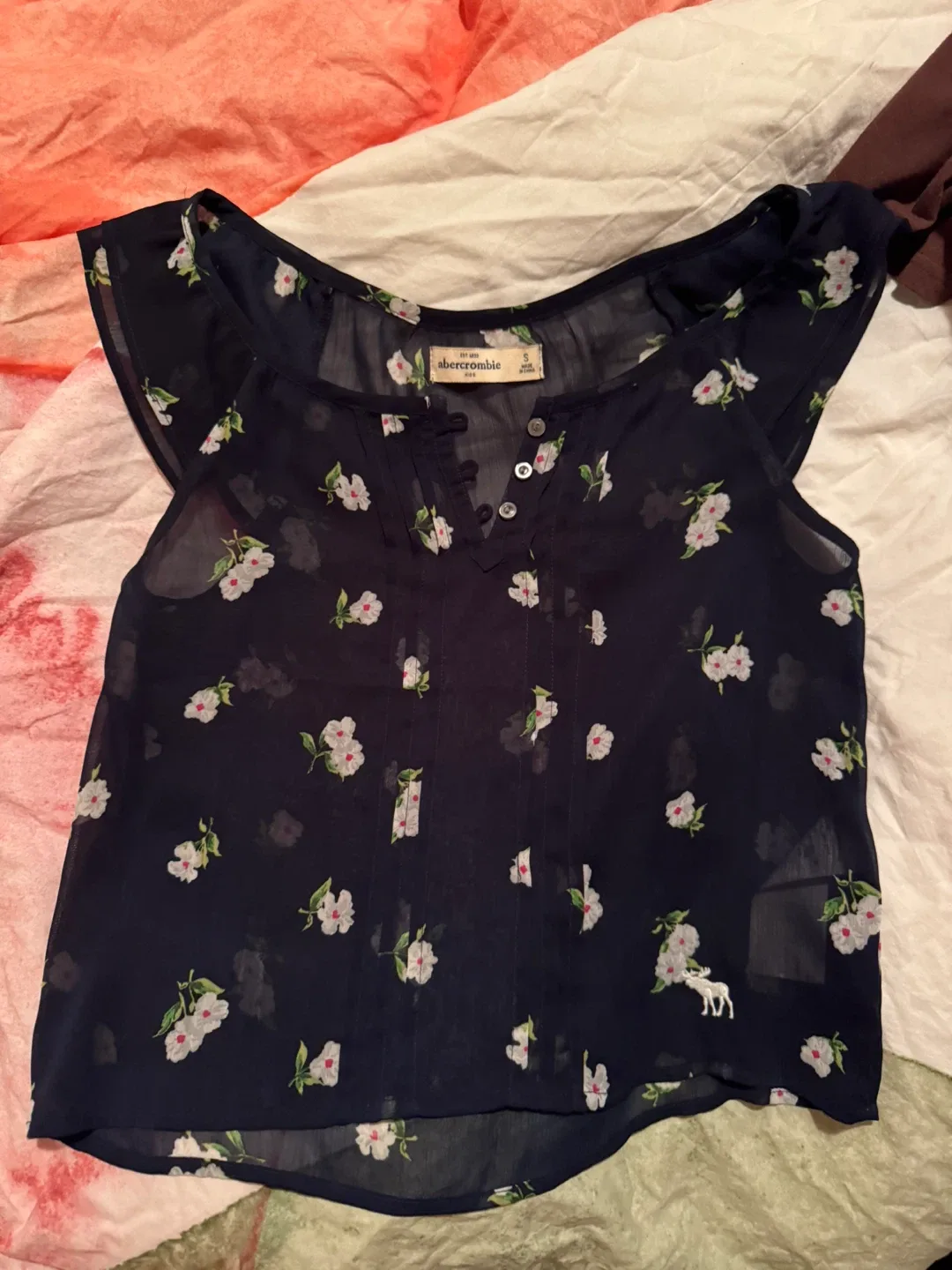 Abercrombie Chiffon Blouse thumbnail