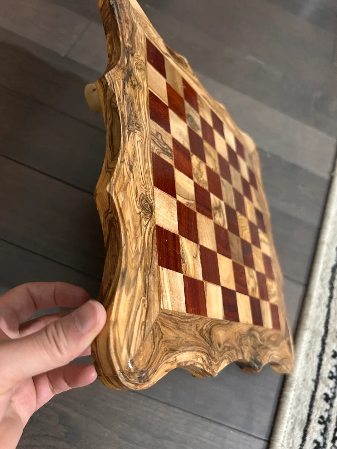 Wooden Chess Set with Drawer thumbnail
