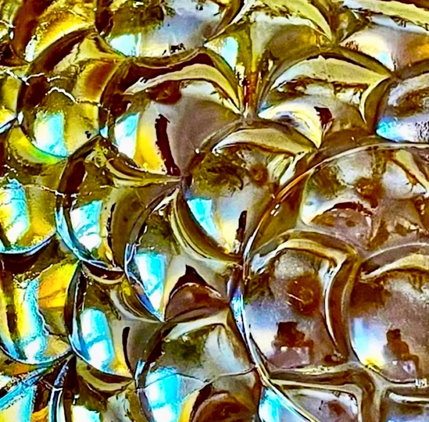 Vintage Indiana Carnival Glass XL Fruit Bowl image indicator(10)