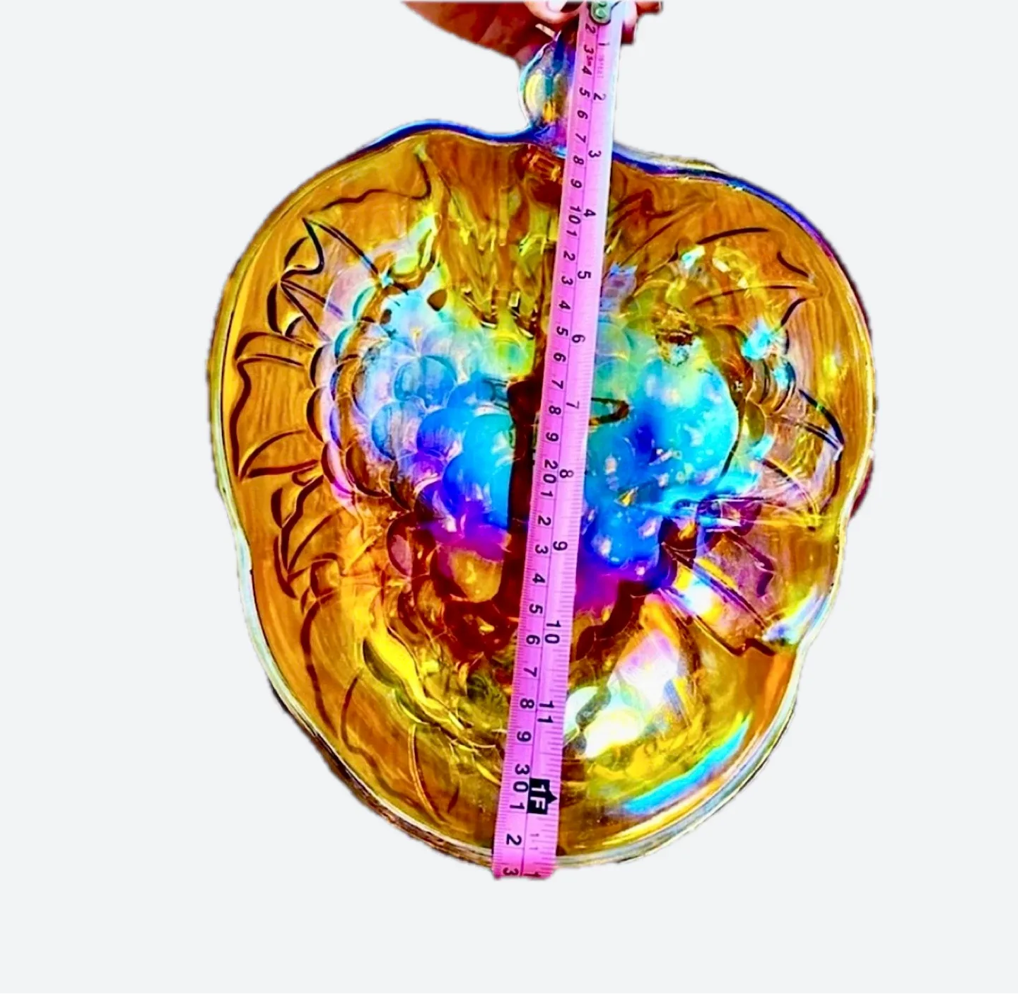 Vintage Indiana Carnival Glass XL Fruit Bowl image indicator(7)