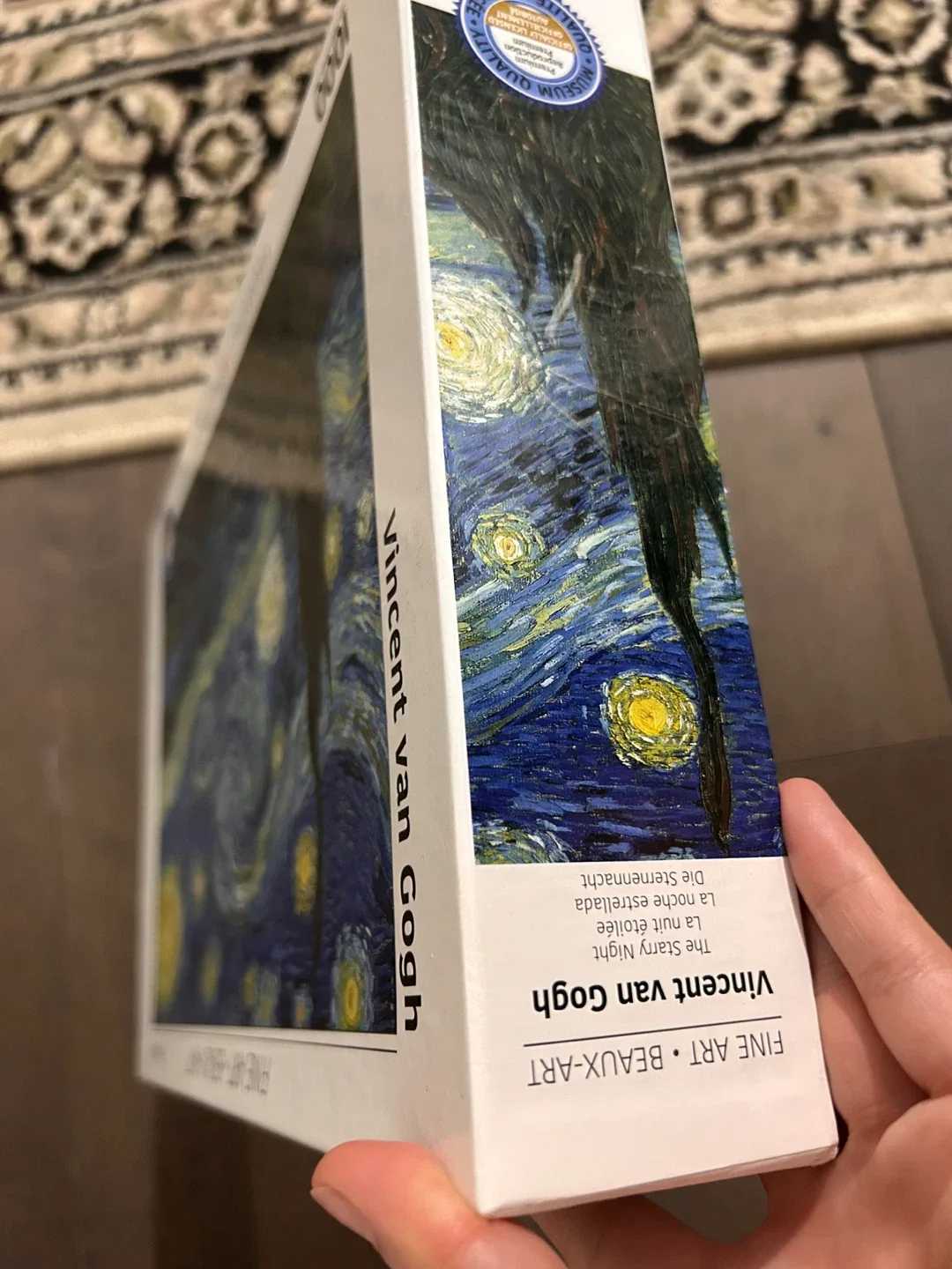 Vincent van Gogh 'The Starry Night' 1000-Piece Puzzle image indicator(4)