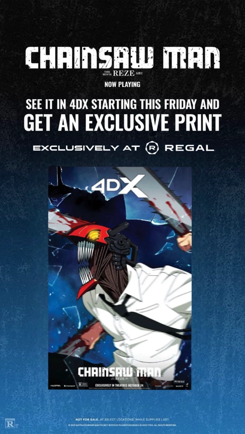 Chainsaw Man… (Regal Exclusive) 4DX Limited Edition Print - photo 2