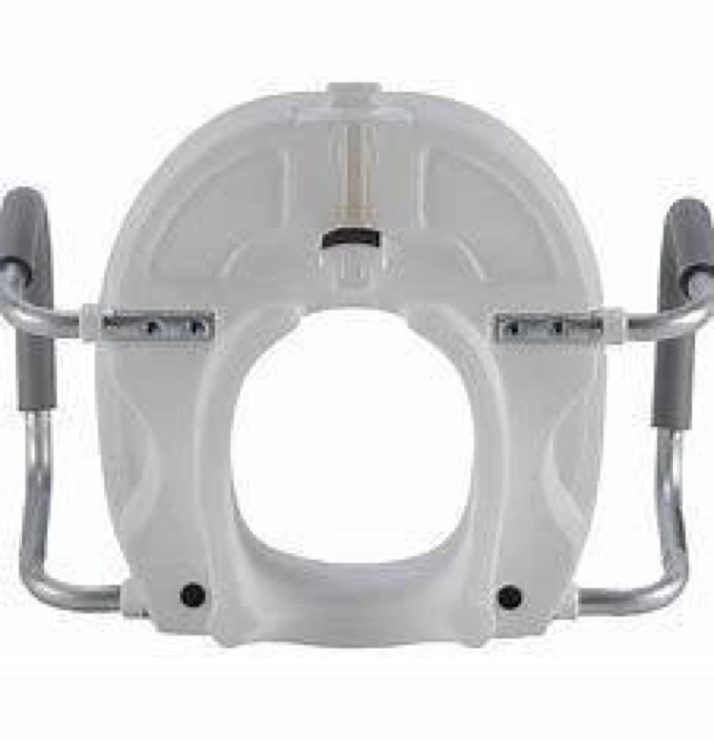 Molded Toilet Seat Riser With Arm Rests