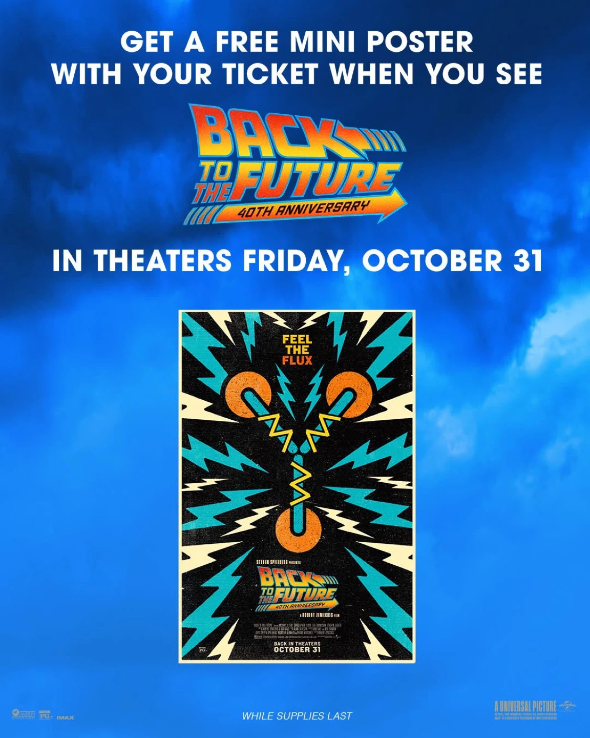 Back to the Future (40th Anniversary) LE Mini Poster - photo 2