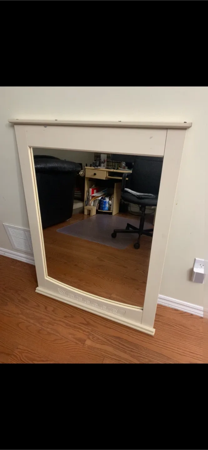 Modern White Mirror image indicator(4)