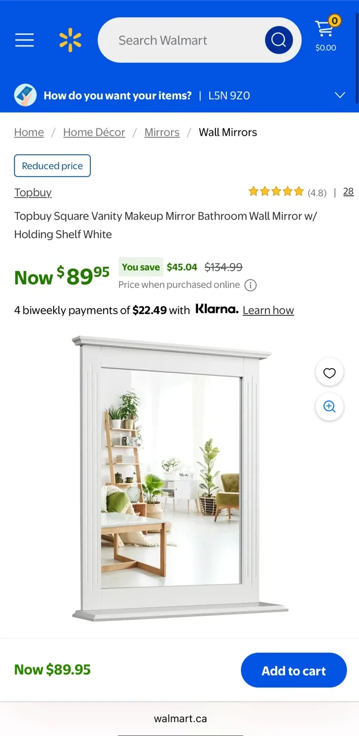 Modern White Mirror image indicator(7)