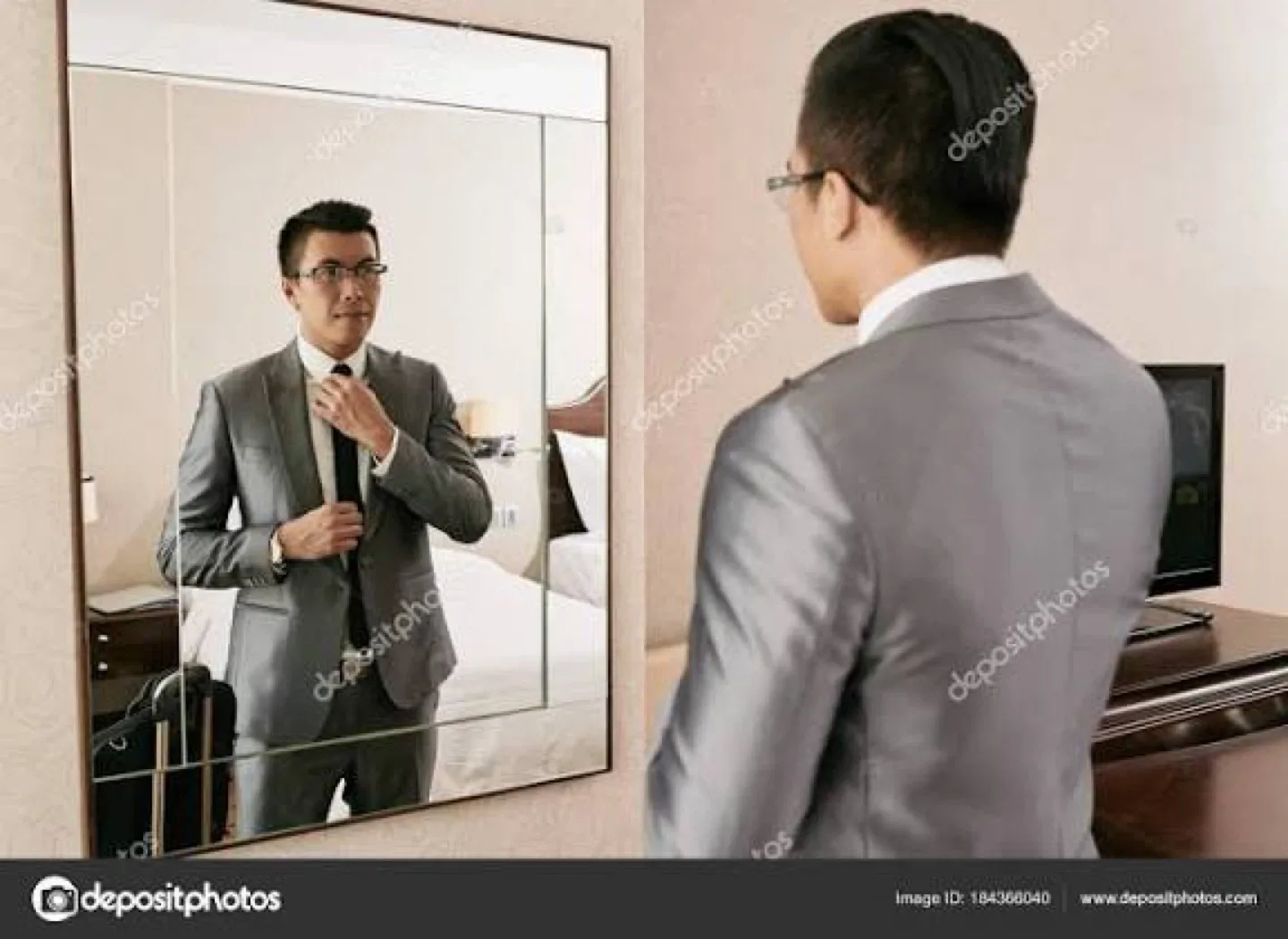 Modern White Mirror image indicator(10)