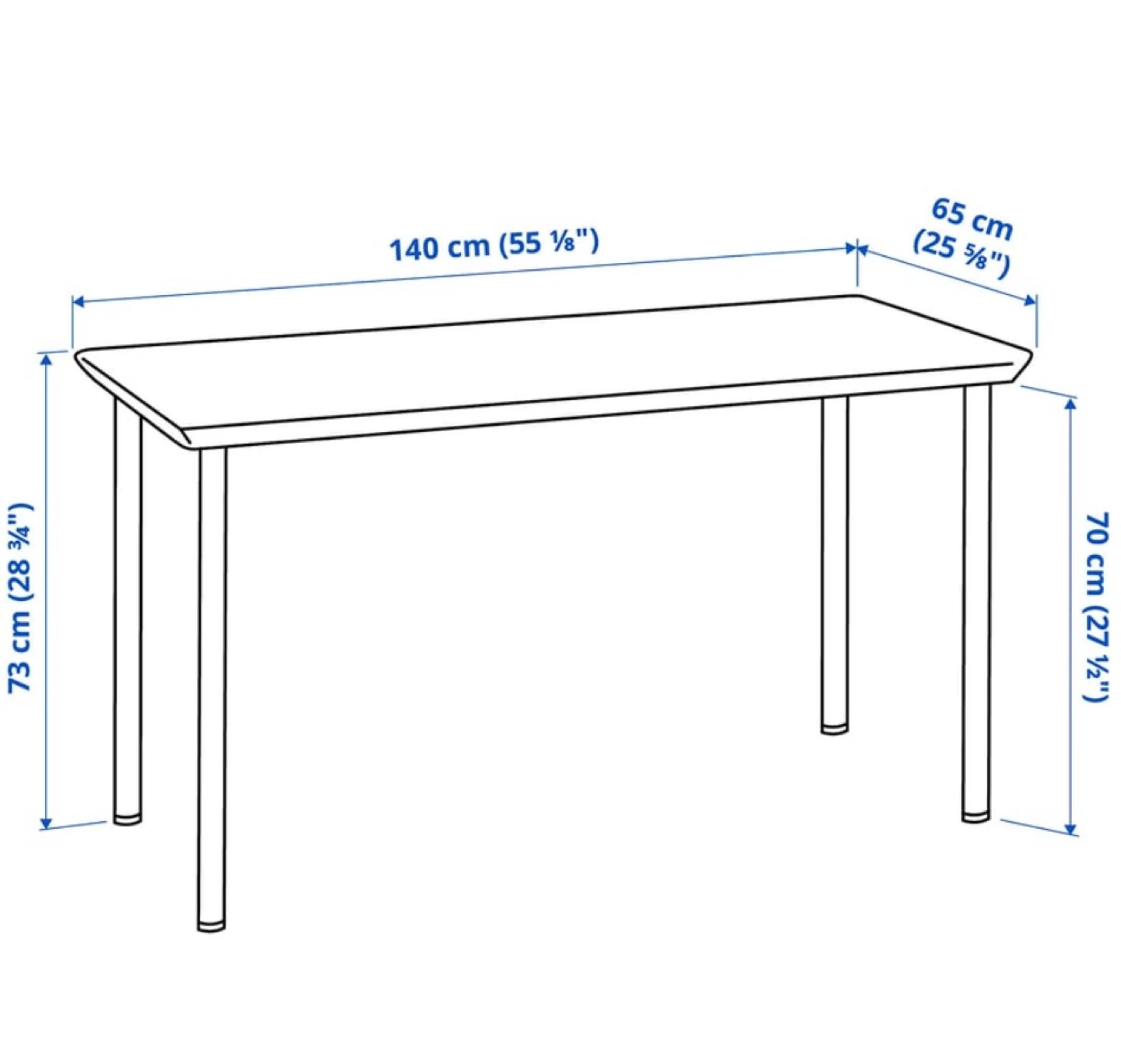 IKEA Wooden Desk - photo 4