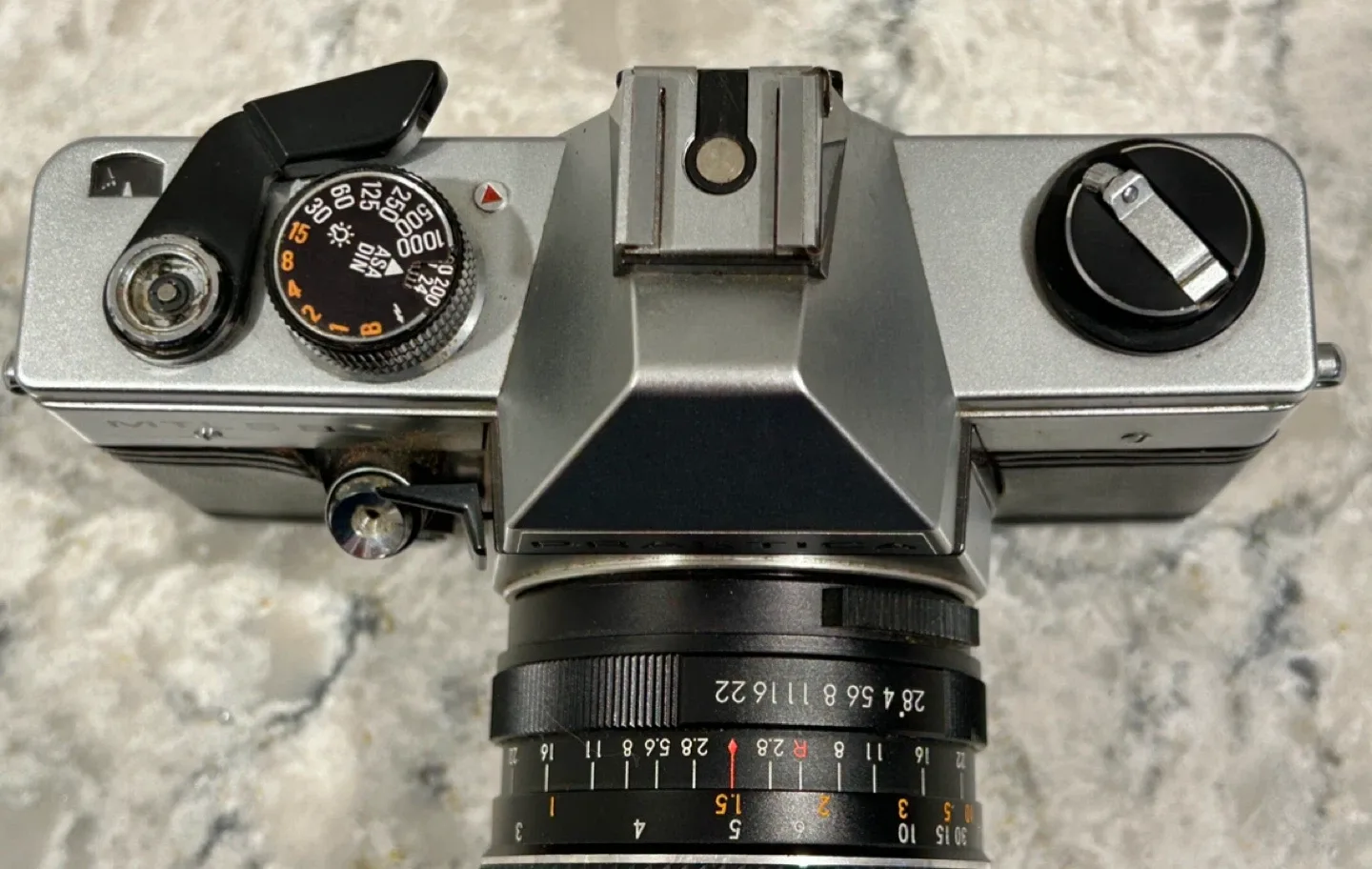 Praktica MTL 5B Film Camera w/ Elicar 35mm Lens image indicator(2)