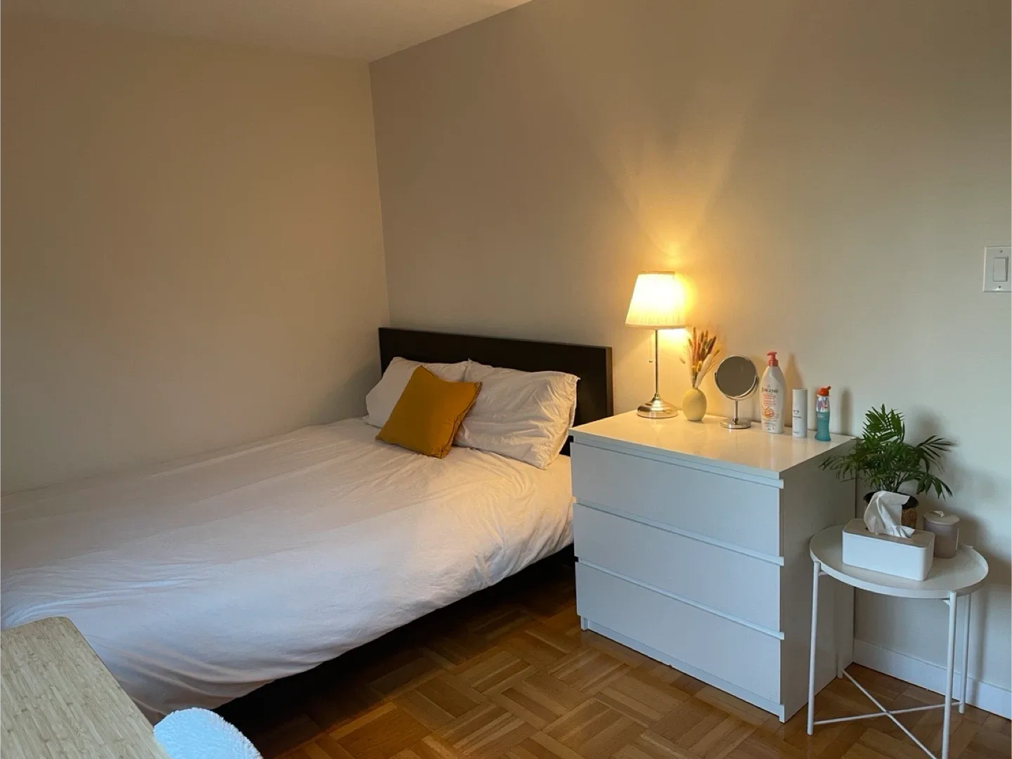 IKEA Malm Queen Bed Frame+Mattreas image indicator(2)