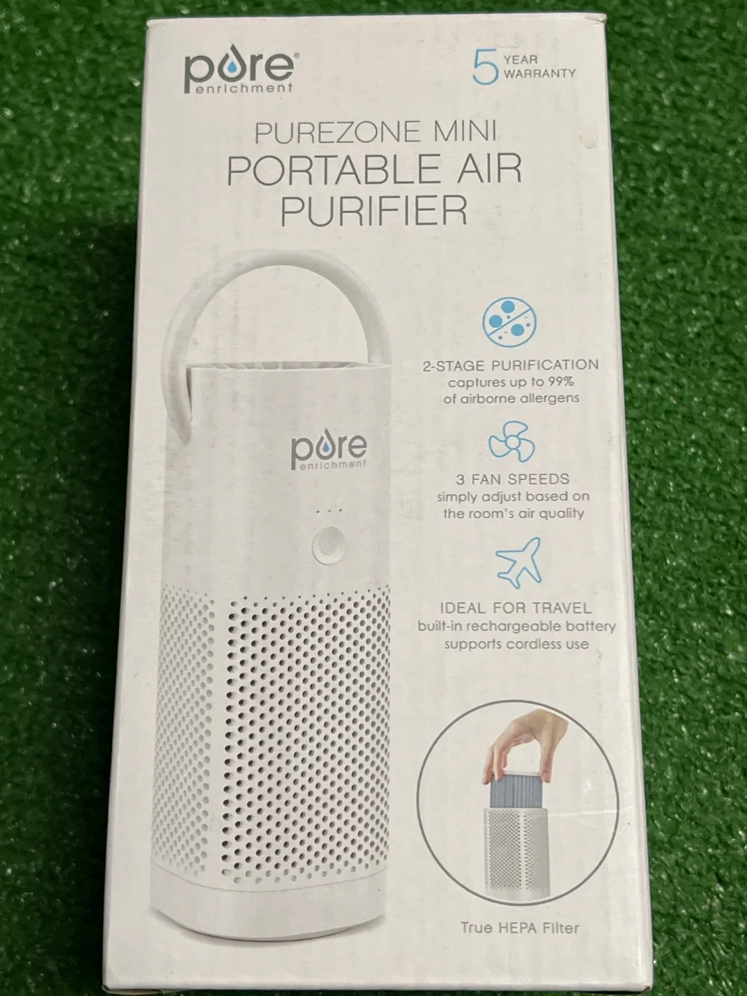 Pure Enrichment PureZone Mini Portable Air Purifier