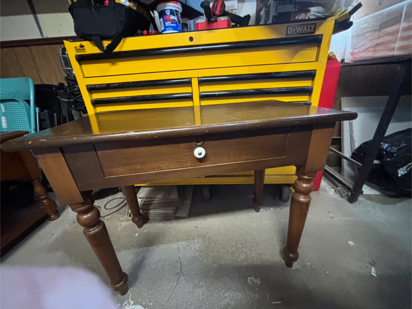 Vintage sofa table - photo 4