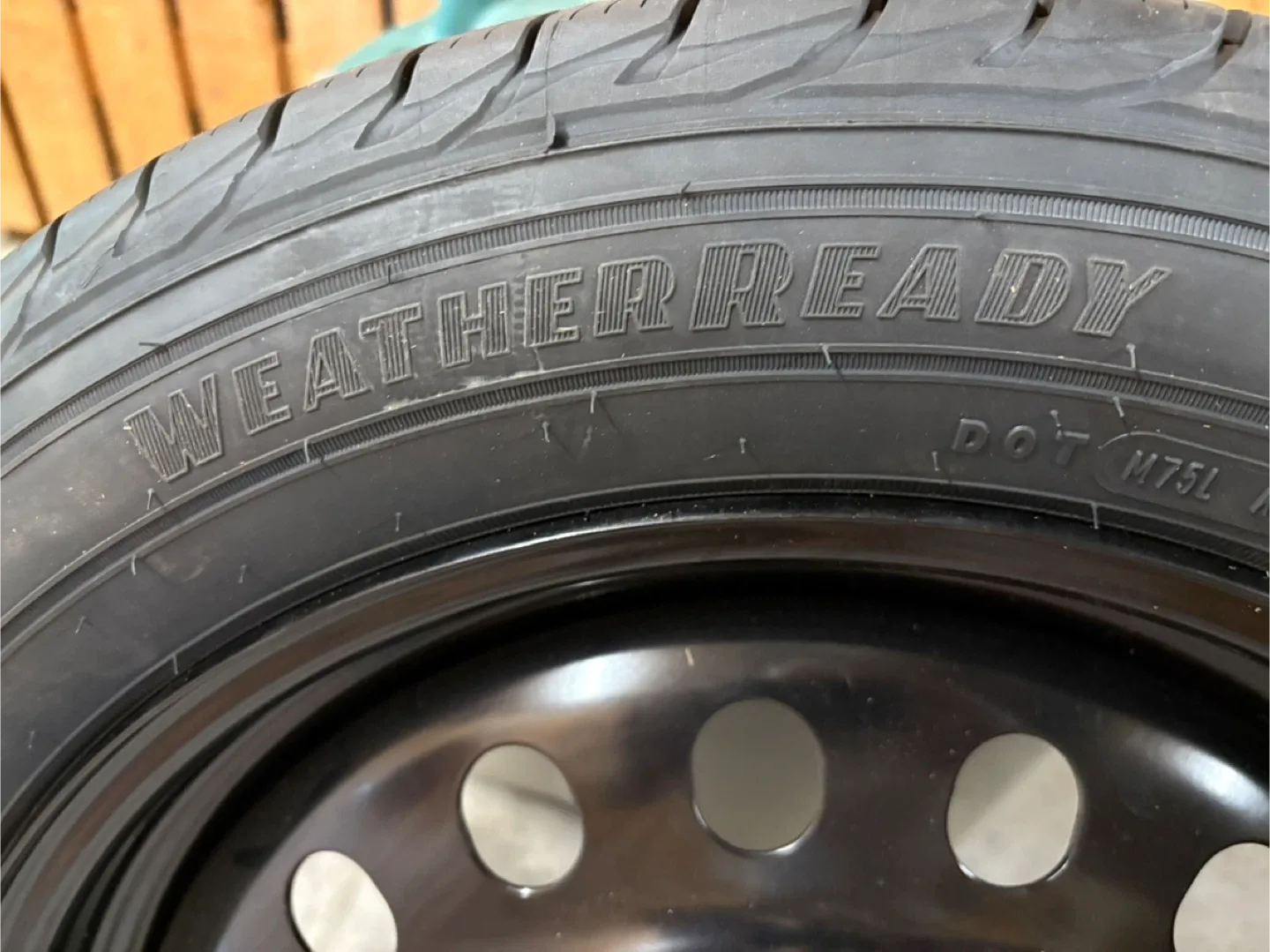 ONE (1) New Tire on New Rim image indicator(3)