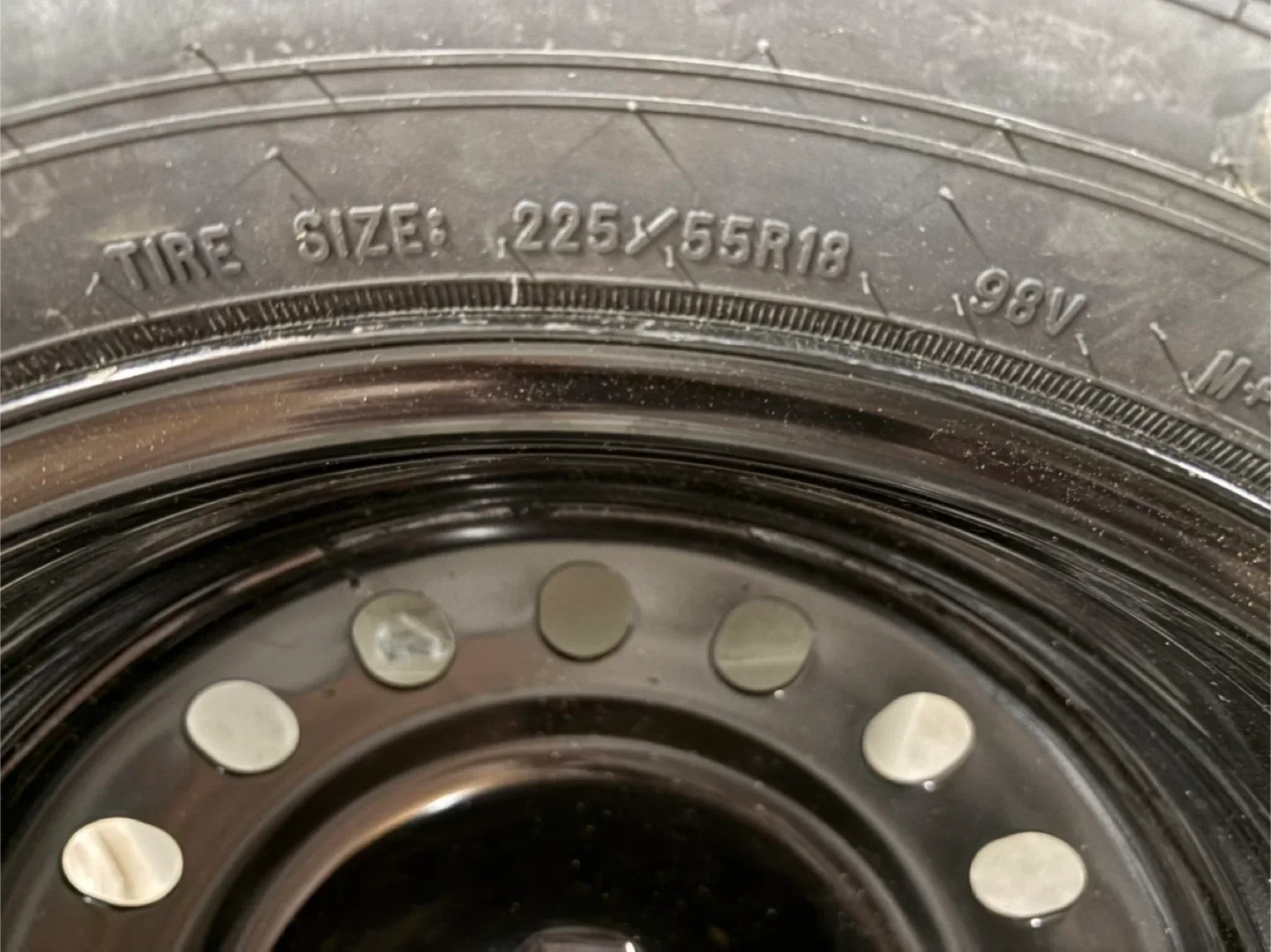 ONE (1) New Tire on New Rim image indicator(2)