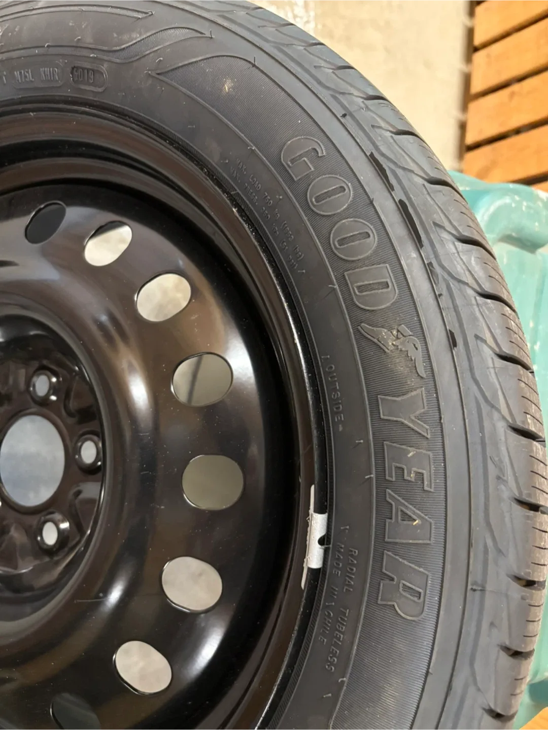 ONE (1) New Tire on New Rim image indicator(4)