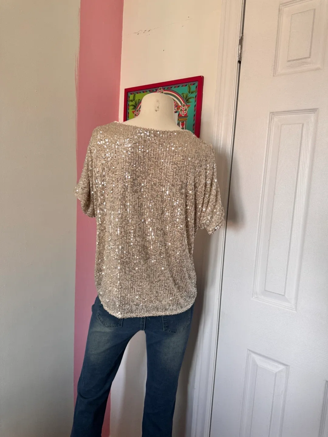 Silver Sequin Top image indicator(3)