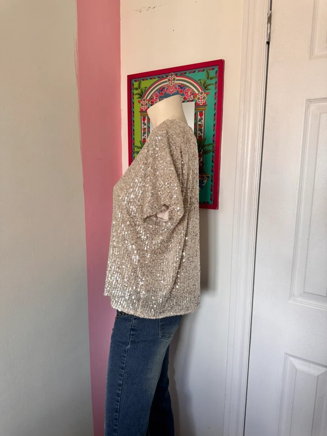 Silver Sequin Top image indicator(4)