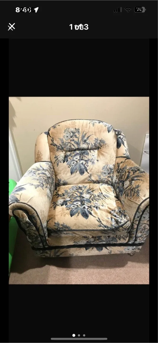 Floral Armchair thumbnail
