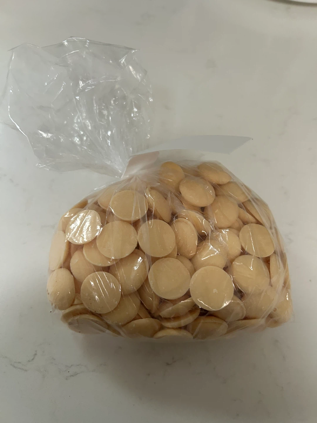 Bag of White Chocolate Wafers