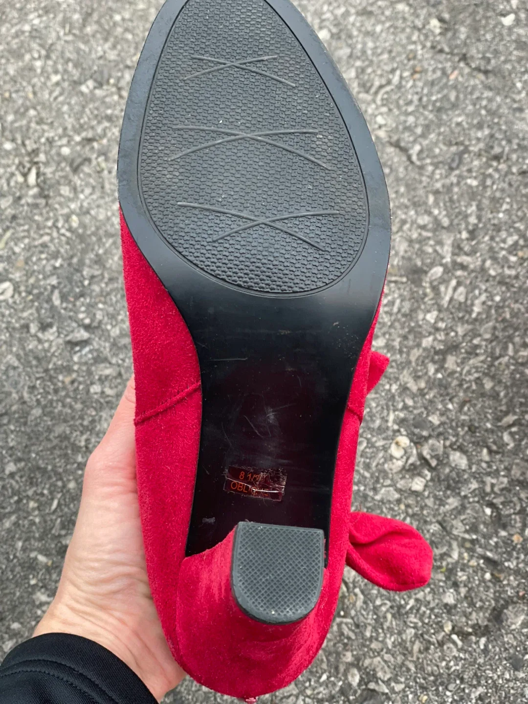 Red Ankle Boots - Size 8.5 image indicator(3)