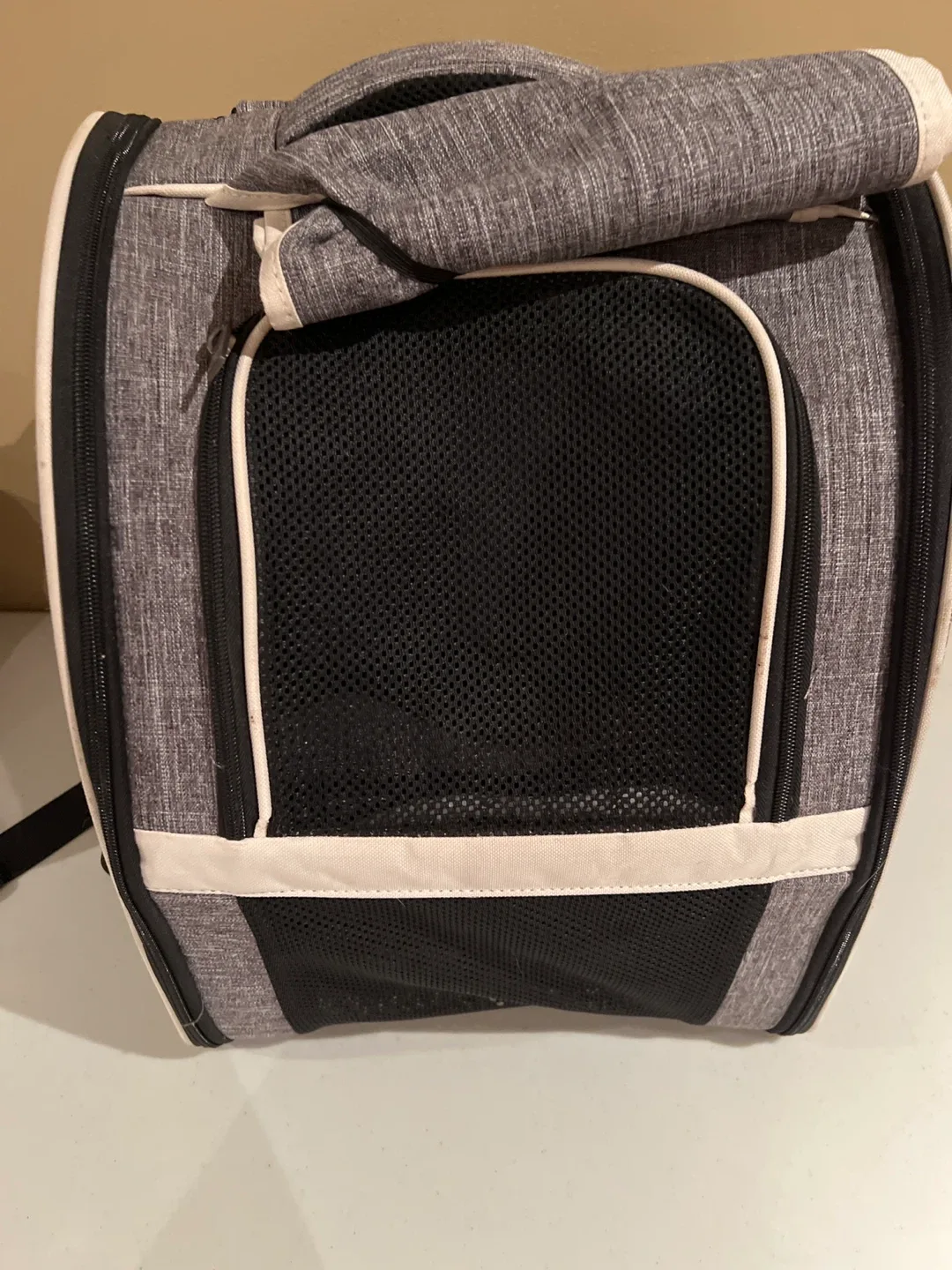 Texsens Pet Carrier Backpack - Grey thumbnail