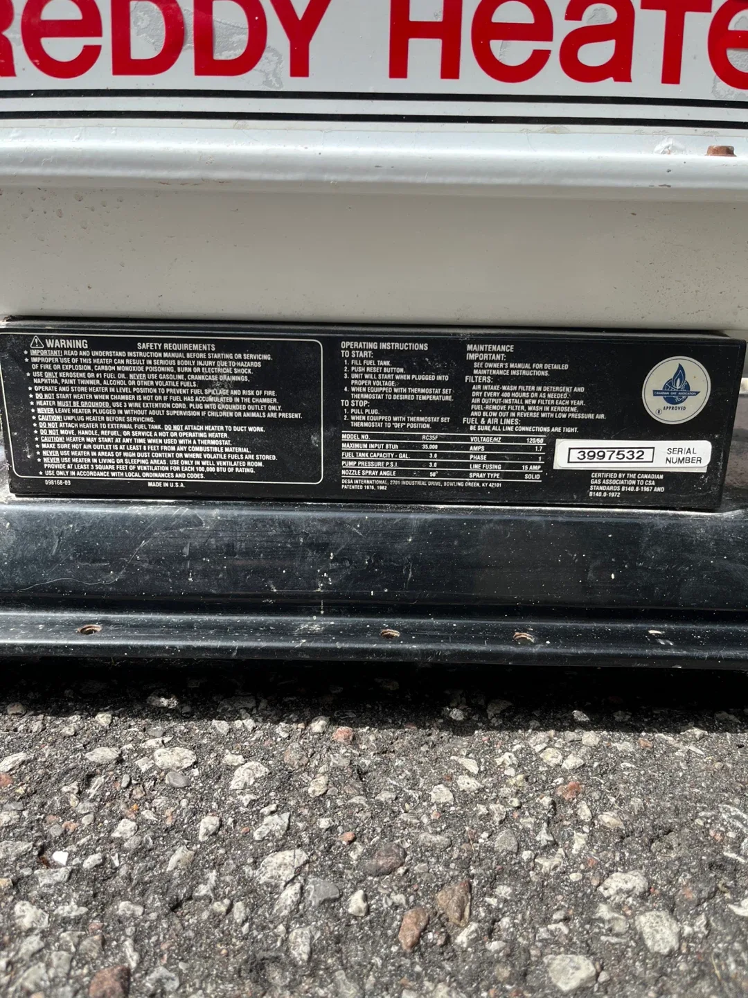 Reddy Heater image indicator(5)