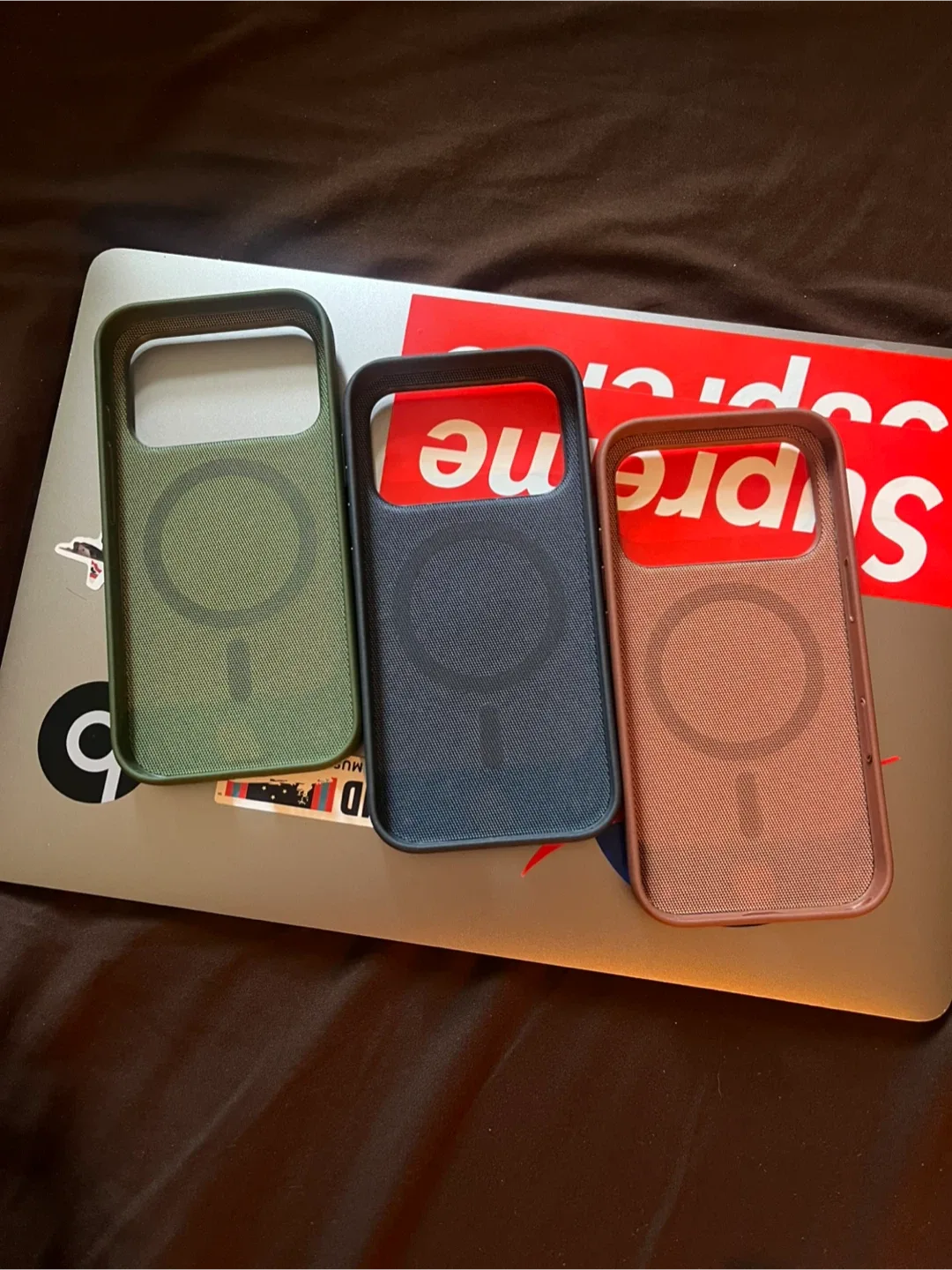 iPhone 17 Pro TechWoven Case with MagSafe Sienna/Green/Blue image indicator(2)