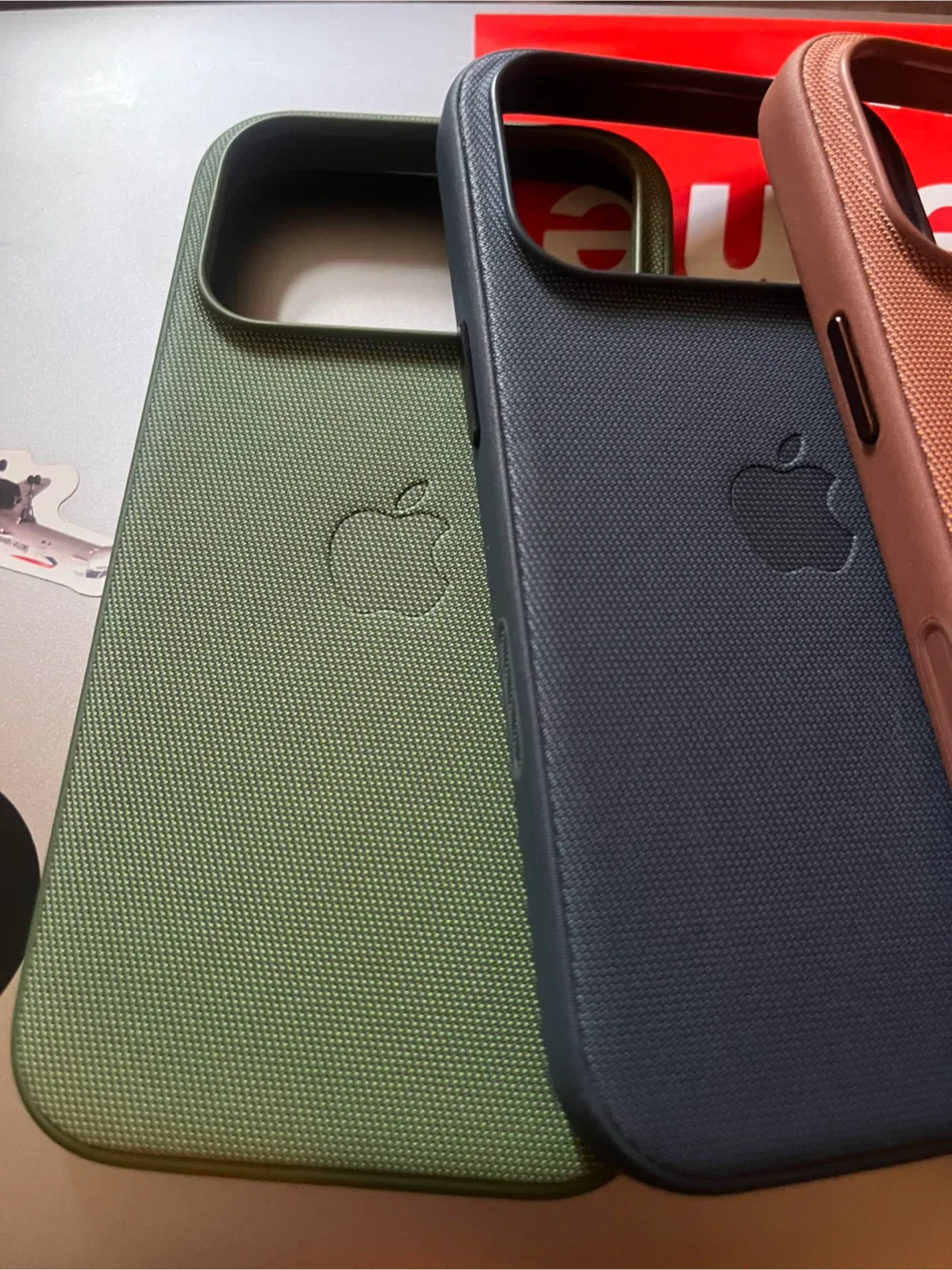 iPhone 17 Pro TechWoven Case with MagSafe Sienna/Green/Blue image indicator(3)