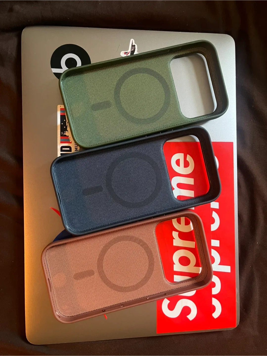 iPhone 17 Pro TechWoven Case with MagSafe Sienna/Green/Blue image indicator(6)