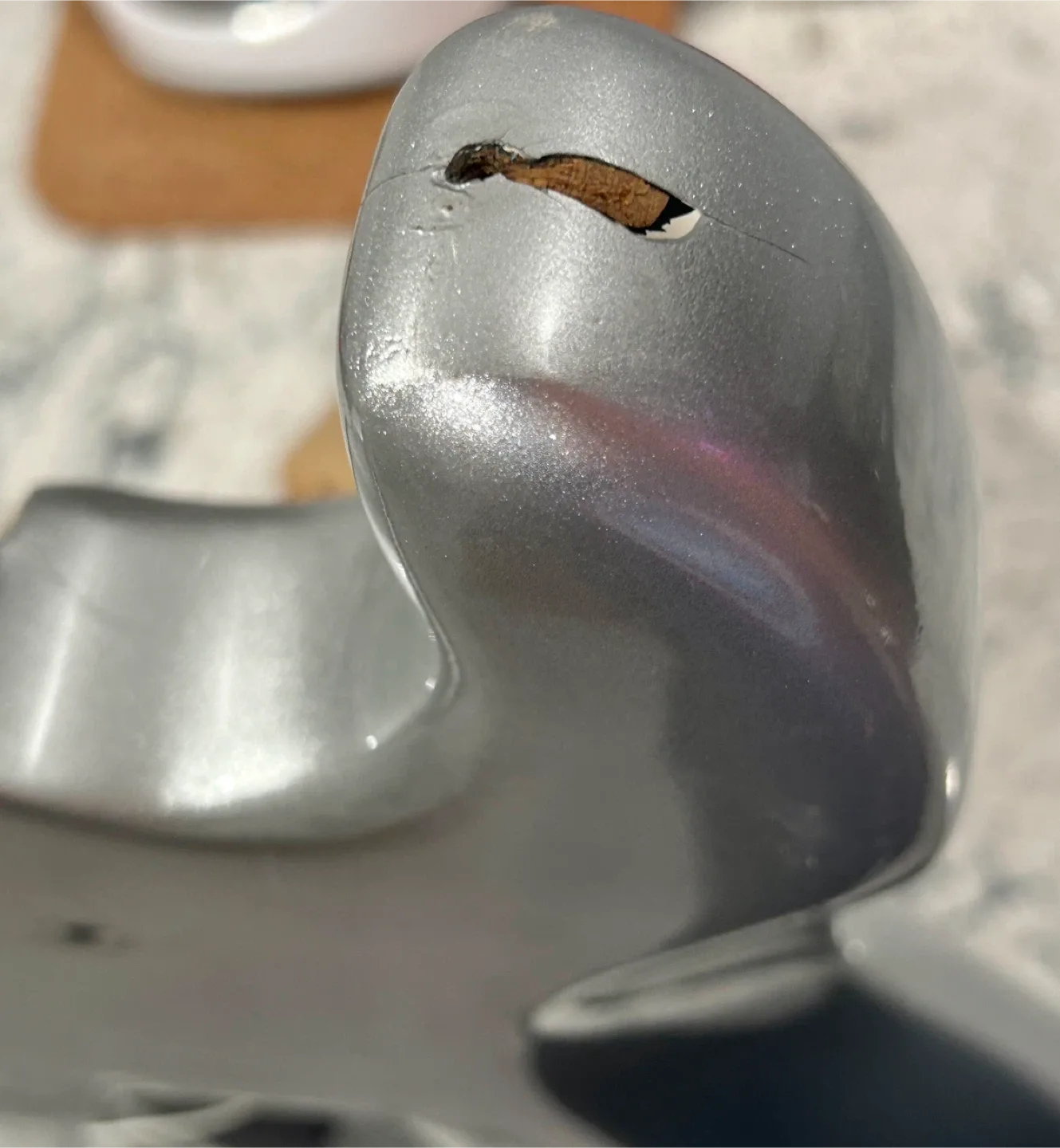 Silver Electric Guitar Body image indicator(10)