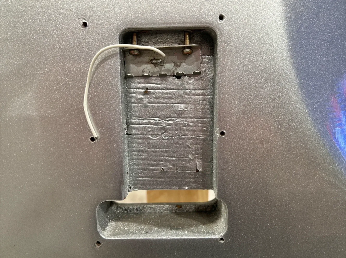 Silver Electric Guitar Body image indicator(7)