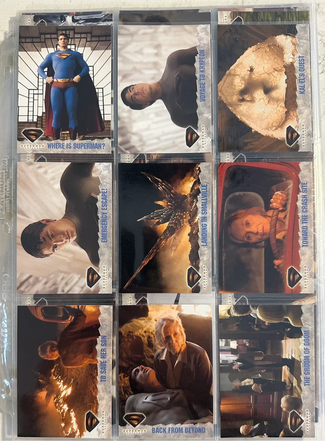 2006 “Superman Returns” Trading Card Set. MINT CONDITION image indicator(5)